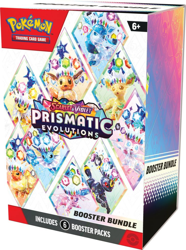 Pokémon TCG: Scarlet &amp; Violet Prismatic Evolutions - Booster Bundle