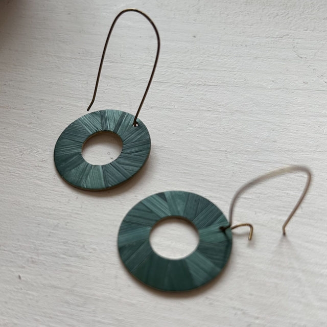 BO rondes vert foncé