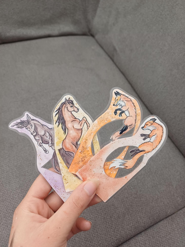 Petits marques pages animaux