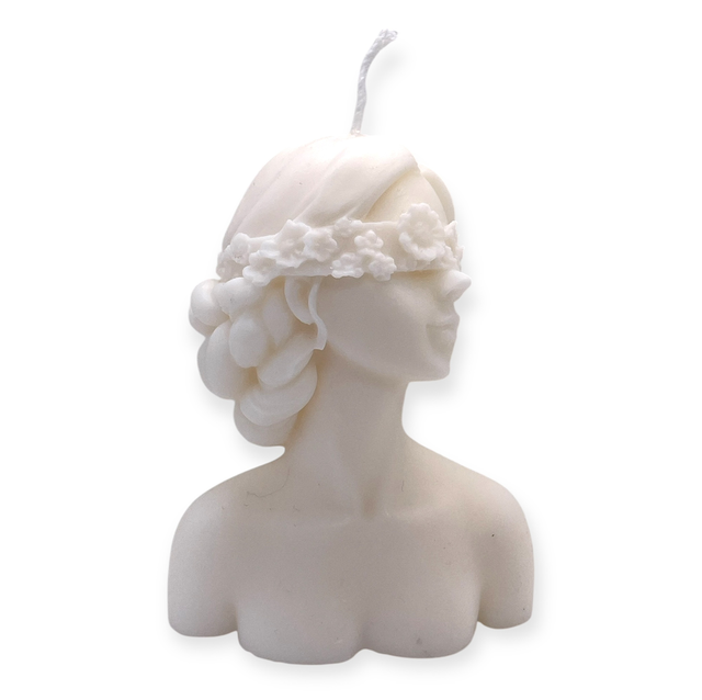 Bougie silhouette Flore