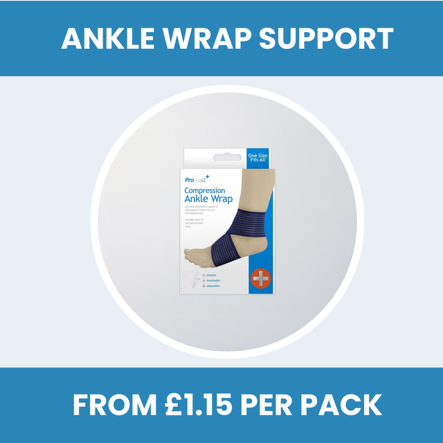 Proplast Compression Ankle Wrap Support
