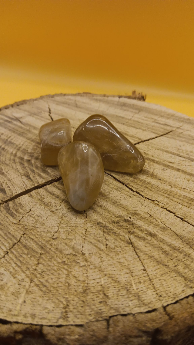 Pierre roulée Citrine naturelle 