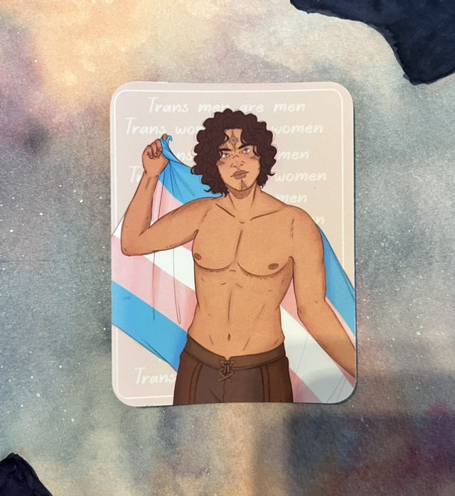 Dragon Age - Rook Trans Pride Sticker-S35
