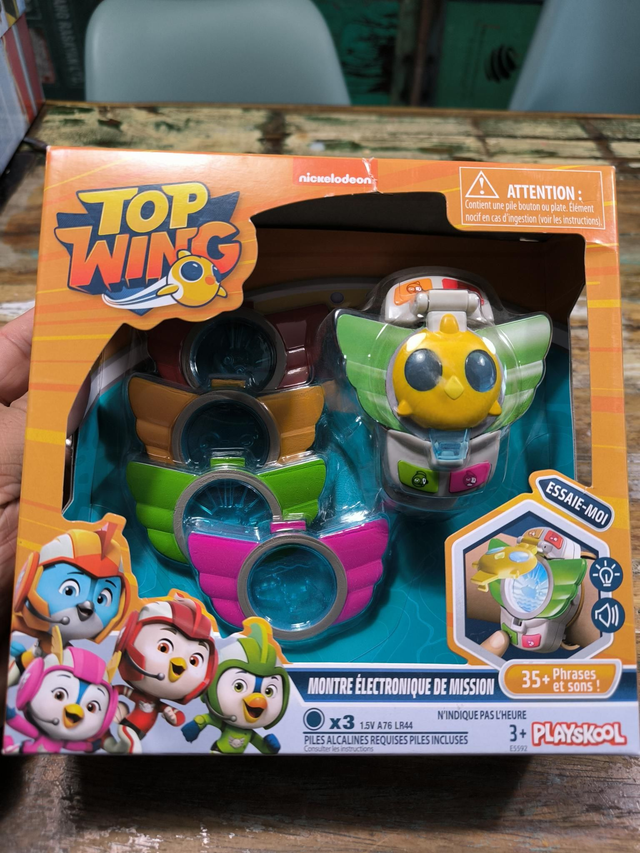 TOP WINGS MONTRE ÉLECTRONIQUE DE MISSION 