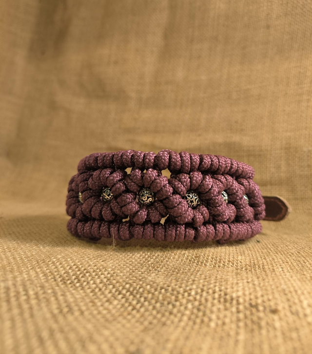 💜 Collier "Prune Royale”