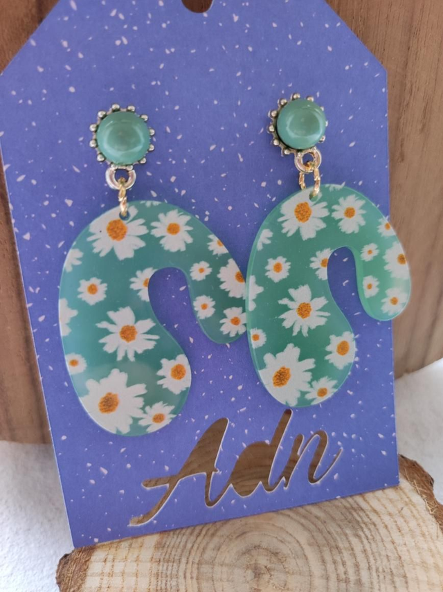 Boucles D&#039;oreilles &#039;Un Air De printemps&#039;