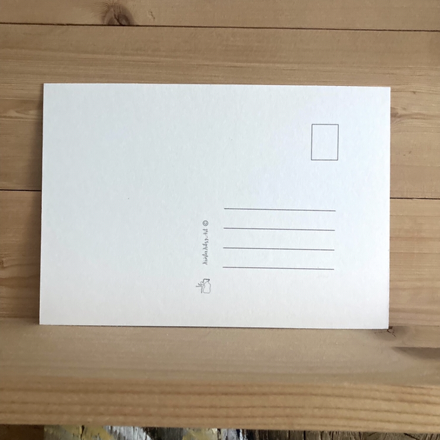 Kerst Postkaart Ballet Roze | zonder envelop | platte ansichtkaart kerstkaart