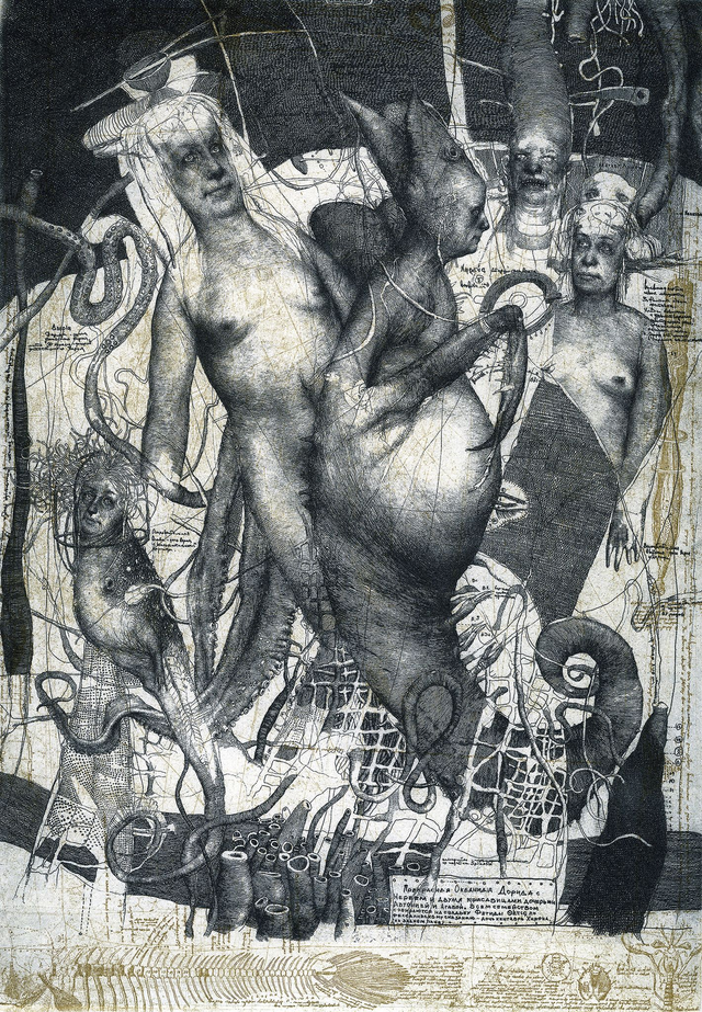 Konstantin Antioukhin &quot;Nereus and Doris with their daughters&quot;