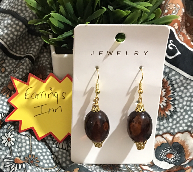 Brown  Dangling Earrings - BRDE44