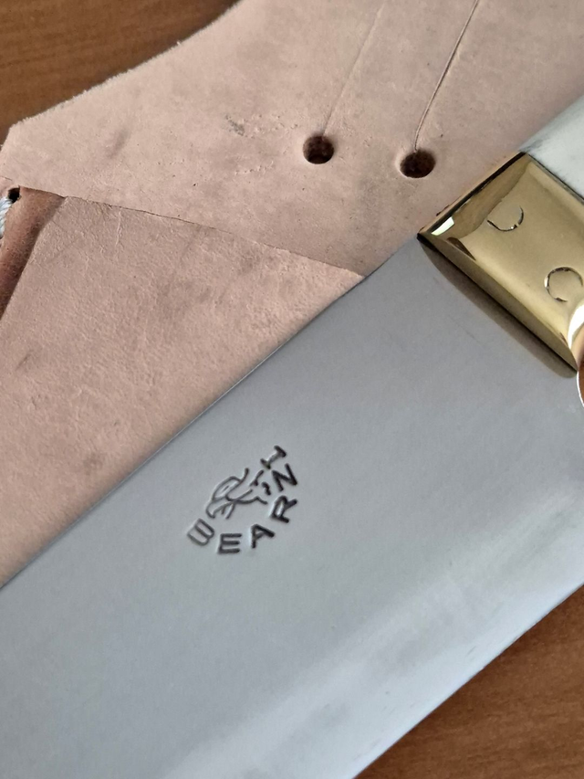 Faca Churrasco Bearzi Sorocabana 10 Pol Aço Inox Cabo Osso