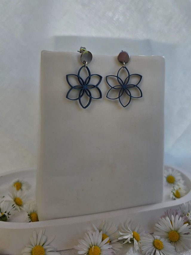 Boucles d'oreilles "Les Écloses"