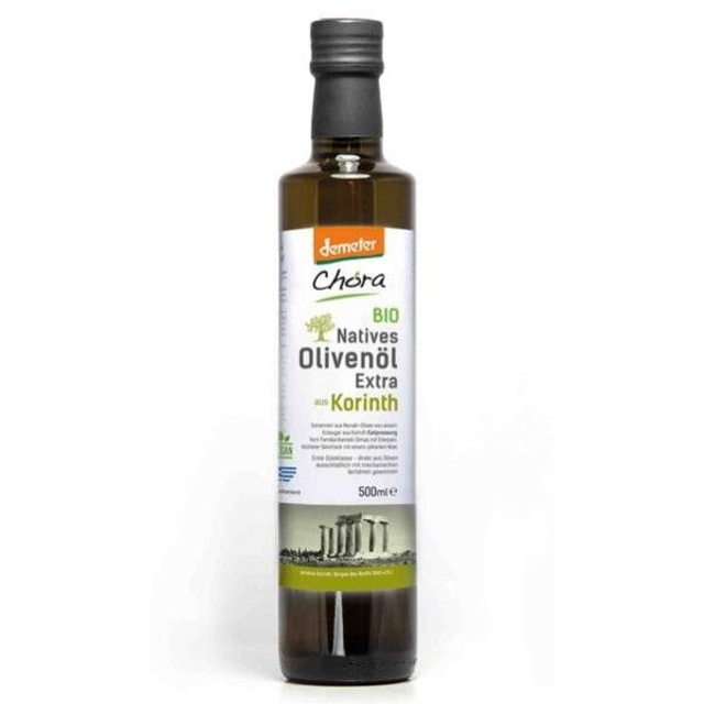 Chora Olivenöl Nativ Extra Korinth, 500ml Flasche