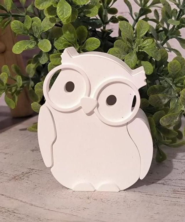 Déco boîte à bijoux chouette