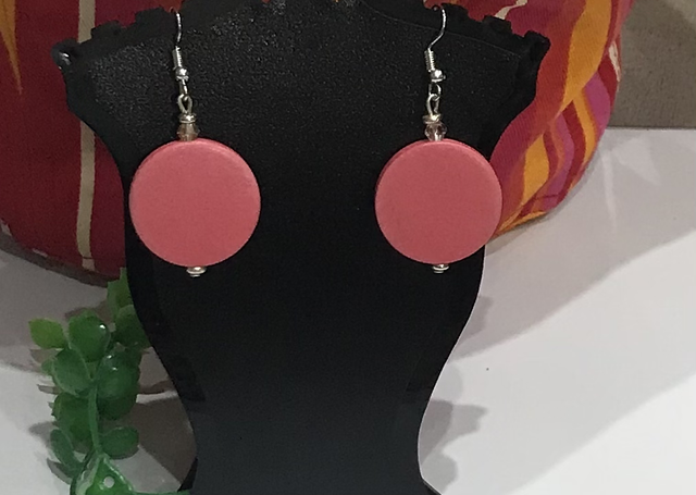 Pink Dangling Earrings - PDE15