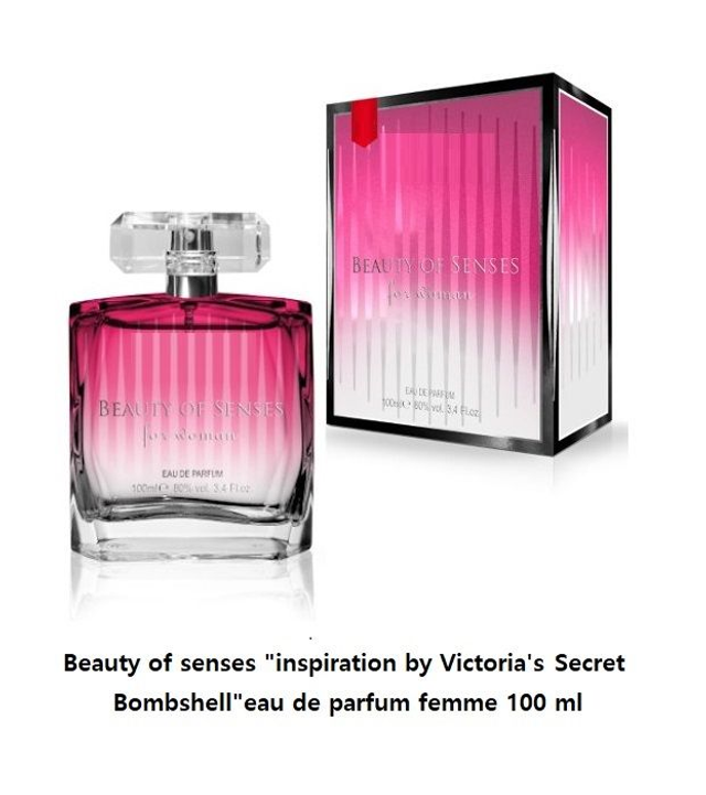 Beauty of senses " inspiration by Victoria's Secret Bombshell "eau de parfum femme 100 ml