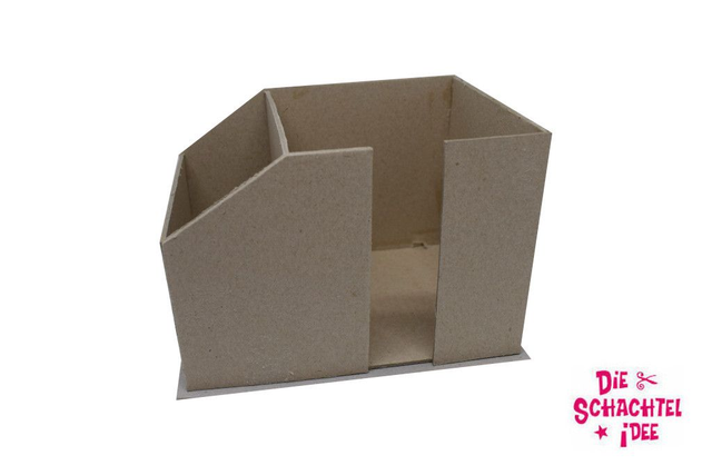 Zettelkasten mit Köcher