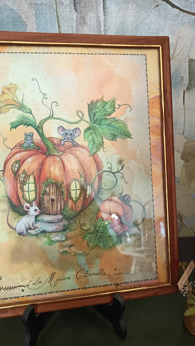 Grand cadre - La Maison Citrouille