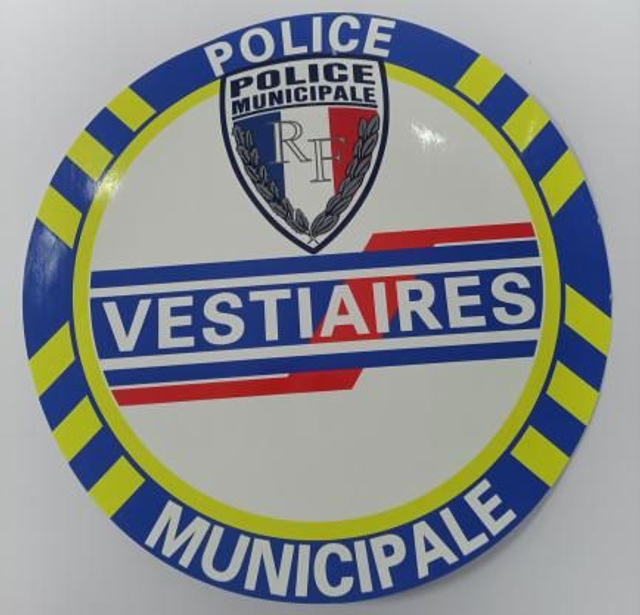 Sticker GM 40 cm VESTIAIRES 