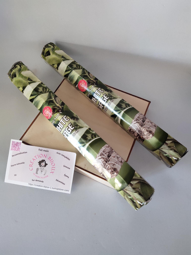 Encens sauge blanche 