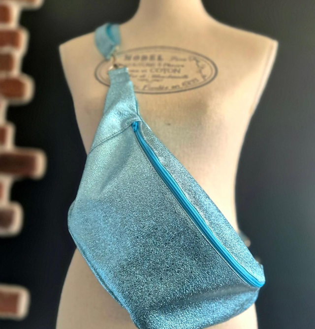 Sac sourire taille M bleu
