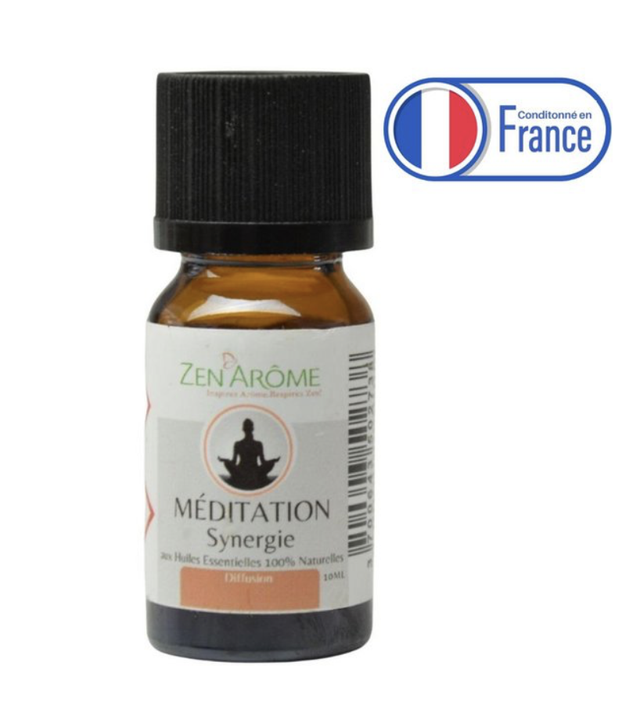 Synergie d'huiles essentielles – Méditation - 10 ml - Utilisation pour la Diffusion