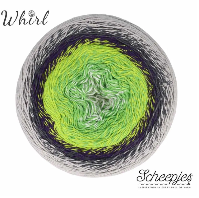 Scheepjes Cotton Whirl 1x1000m - 704 Pistachio Palette 