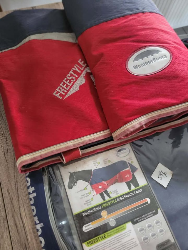 couverture de pré WEATHERBEETA Freestyle - 125cm - 100gr - occasion 