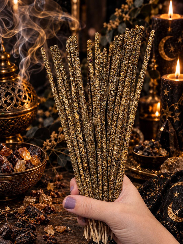 INCIENSO ESTORAQUE Y PALO SANTO 