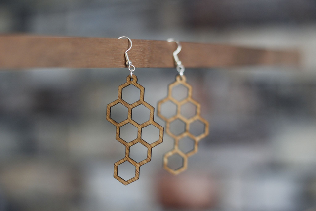 BOUCLE D&#039;OREILLE N°5 : Ruche #2