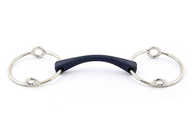 Mors JUMP'IN releveur caoutchouc droit