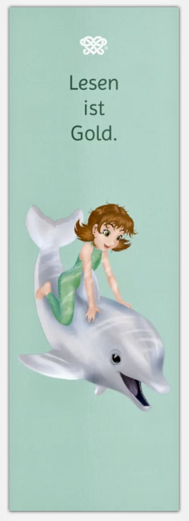 Lesezeichen Emma & Delphin