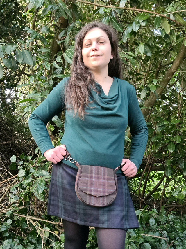 Besace sporran Kintyre Bramble