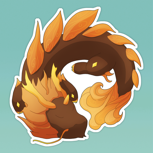 Genshin Zhongli Sticker