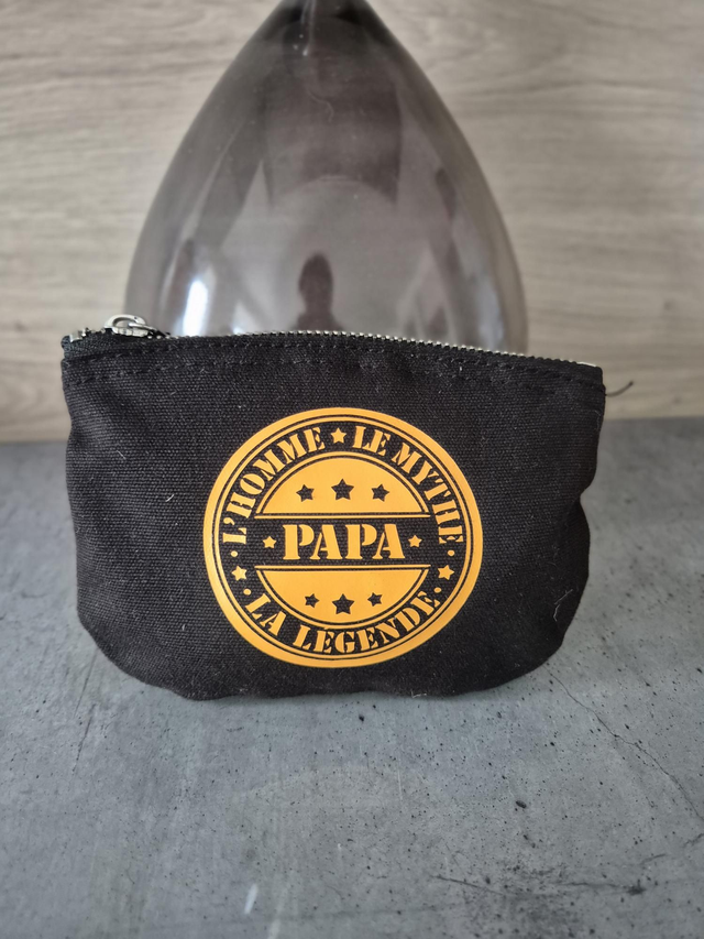 Porte monnaie &quot; papa.....&quot;