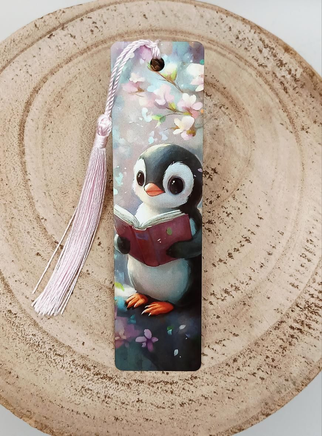 Marque page &quot;Petit pingouin&quot;