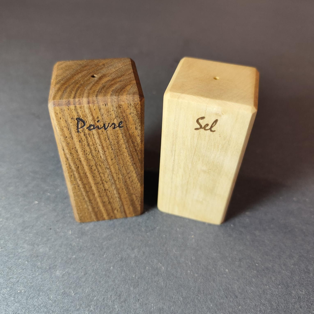 Duo salière et poivrier