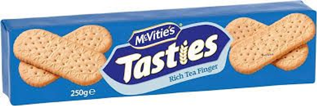 McVitie's Tasties Rich Tea Fingers 250g