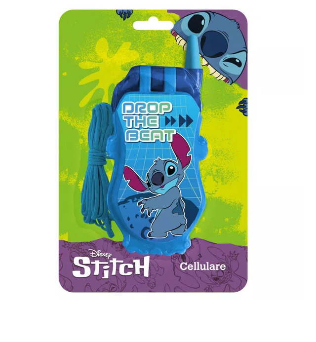 📱 Téléphone interactif bleu Disney Lilo &amp; Stitch – Jouet éducatif enfant