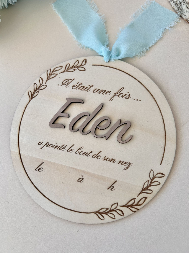 Pancarte &quot;il était une fois&quot;