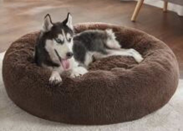 Pet bed brown 