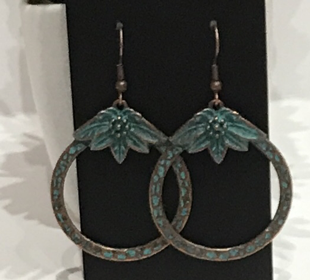 Blue Dangling Earrings - BLDE68
