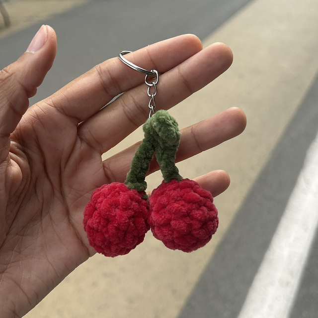 Cherry Keychain
