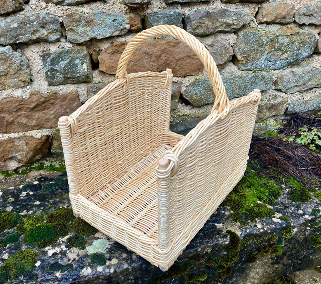 Panier à bois 45 cm Flancs arrondis