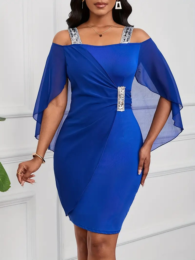 Women's Elegant Royal Blue Formal dress