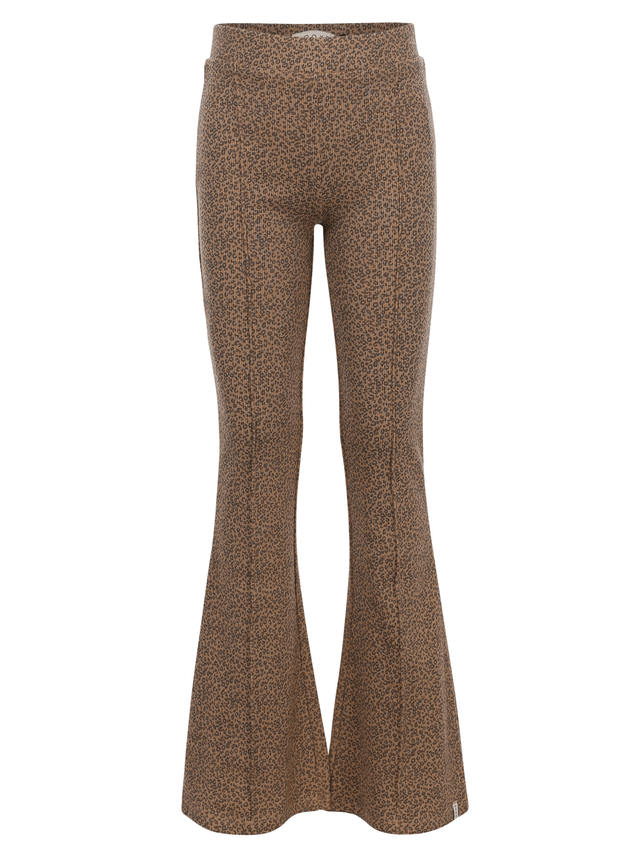 Looxs broek Mini Leopard rib flaire