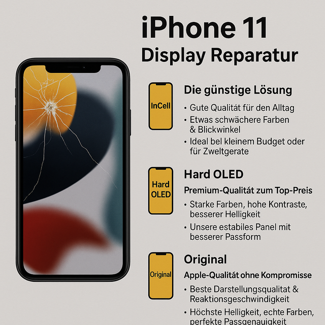 🔧 iPhone 11 Display Reparatur