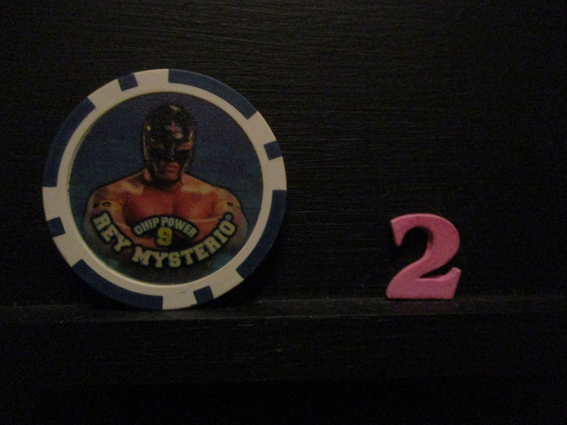 Rey Mysterio - Chip Power 9 Original Wrestling Chipz (2)