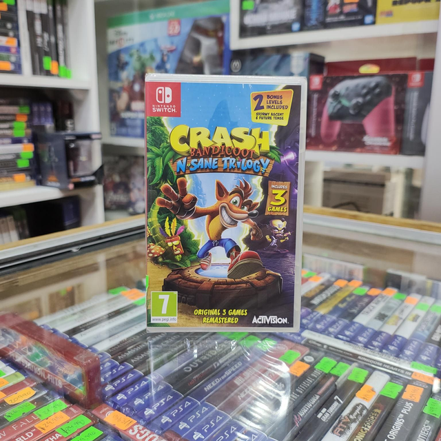 Crash Bandicoot Trilogy Eu