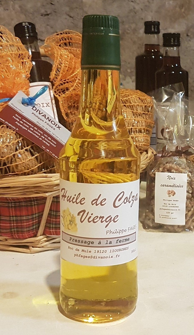 Huile de colza bio 50 cl