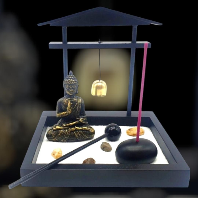 Jardin zen &quot;Bouddha gong&quot;